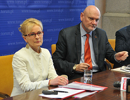 Anna Łukaszewska i Michał Zaleski