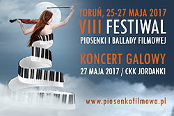 Festiwal Piosenki i Ballady Filmowej, plakat