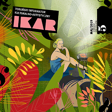 Okładka Ikara na maj 2019