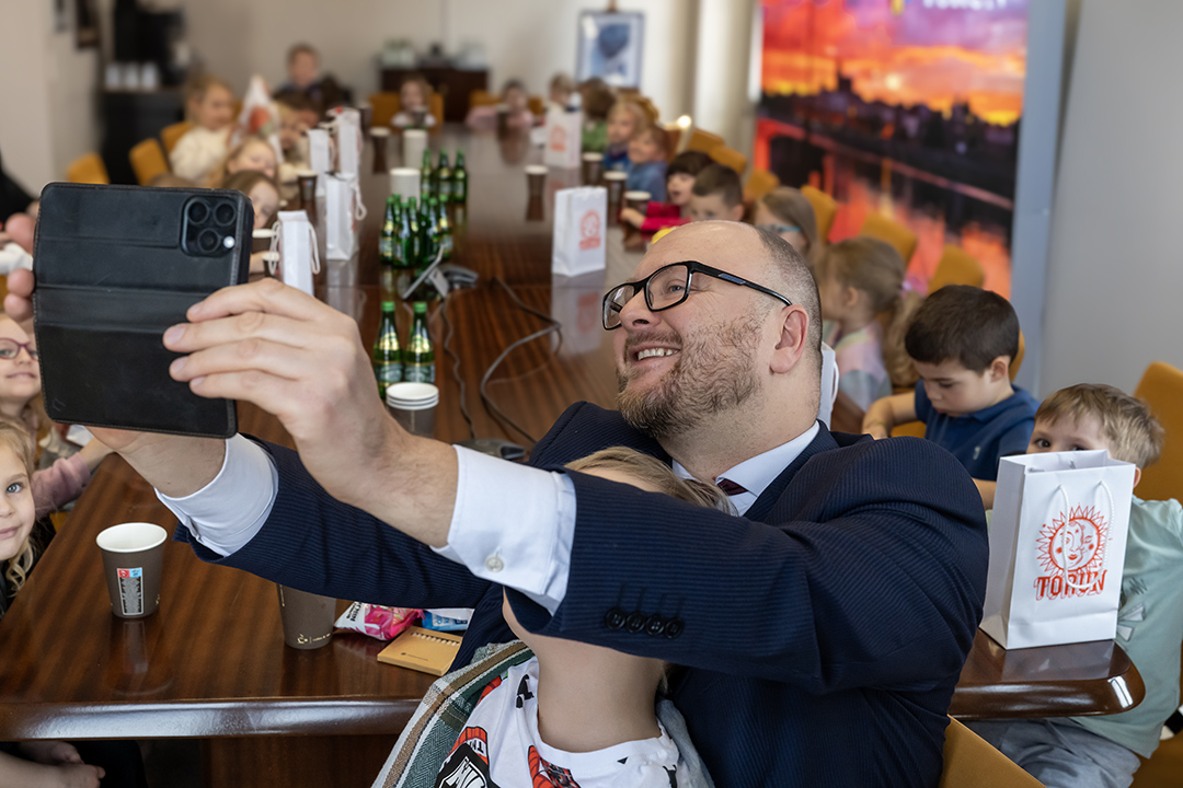 Przedszkolaki z wizytą u prezydenta