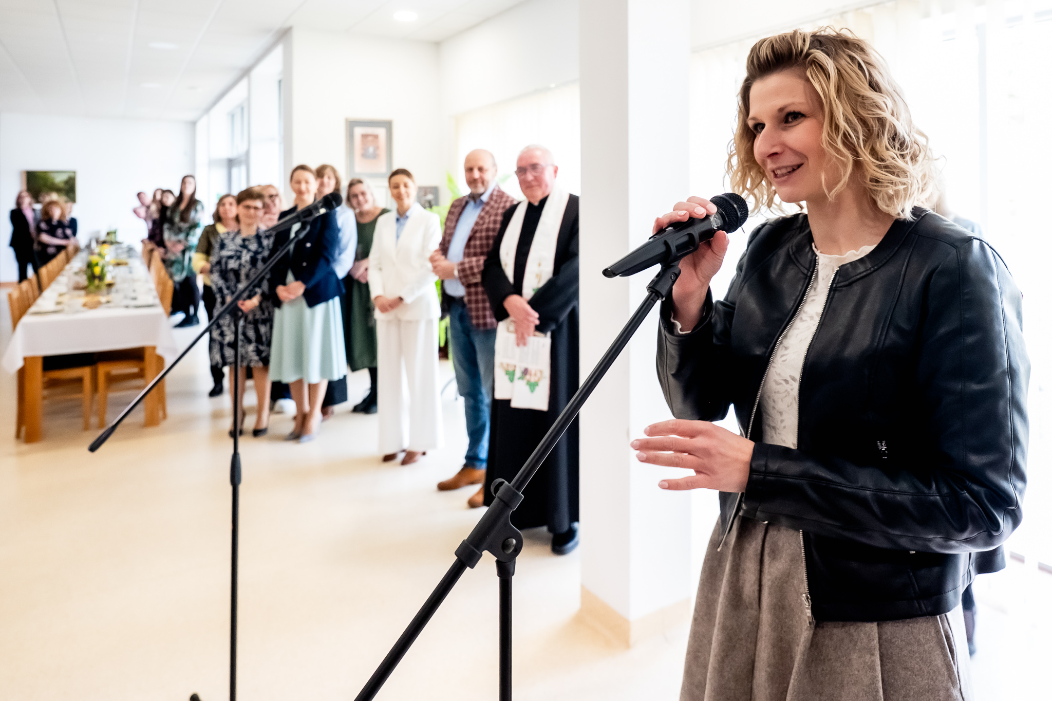 Śniadanie wielkanocne w DPS im. dr. Leona Szumana w Toruniu