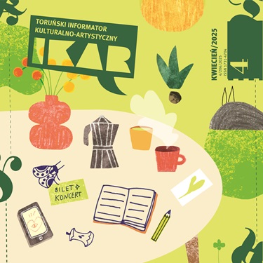 Okładka Ikara z kwietnia 2025