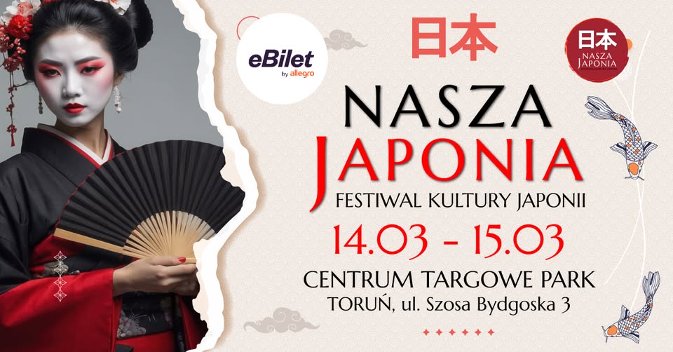 Japonia bez biletu do Tokio? W ten weekend znajdziesz ją w Toruniu