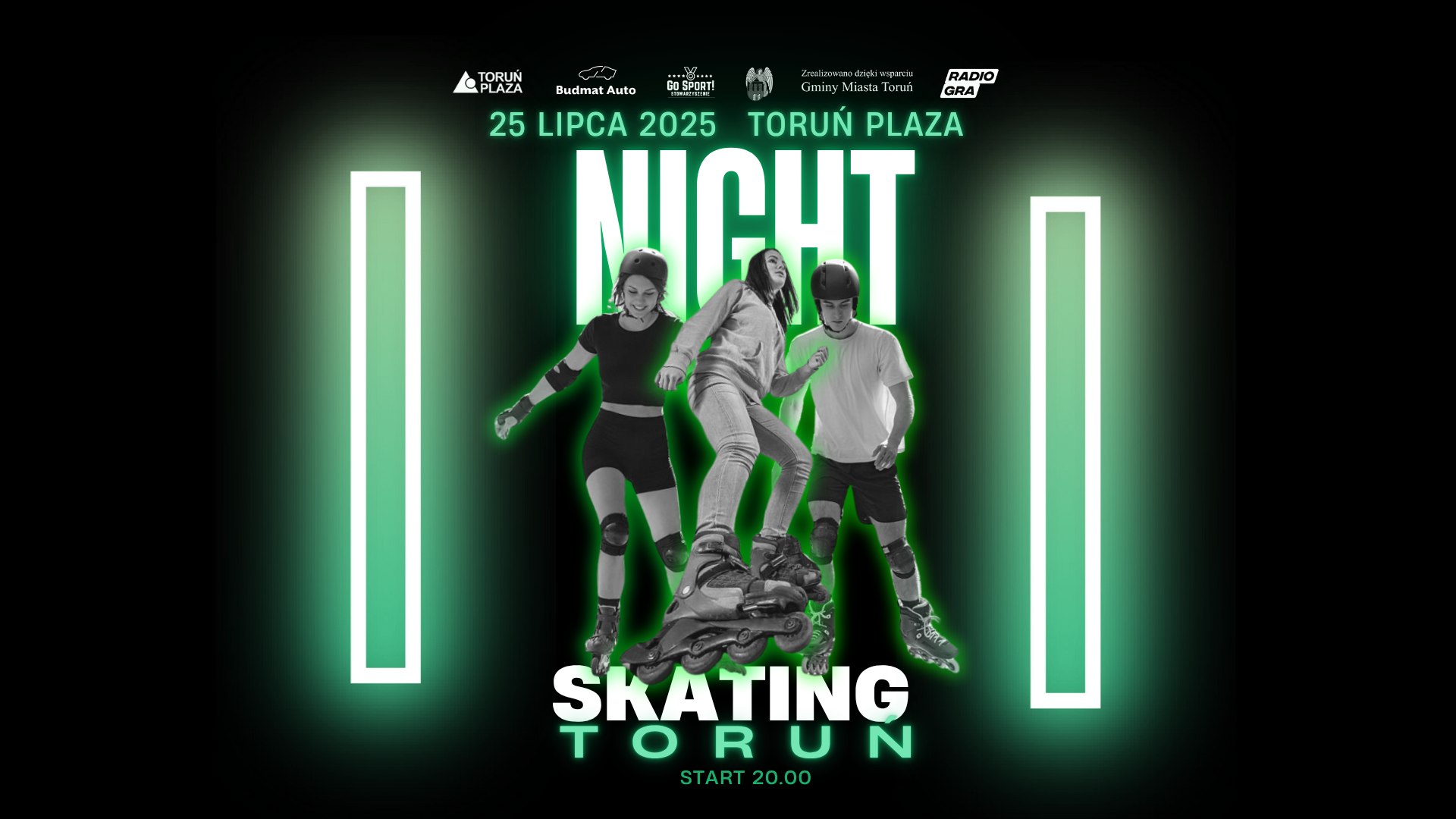 Nightskating Toruń