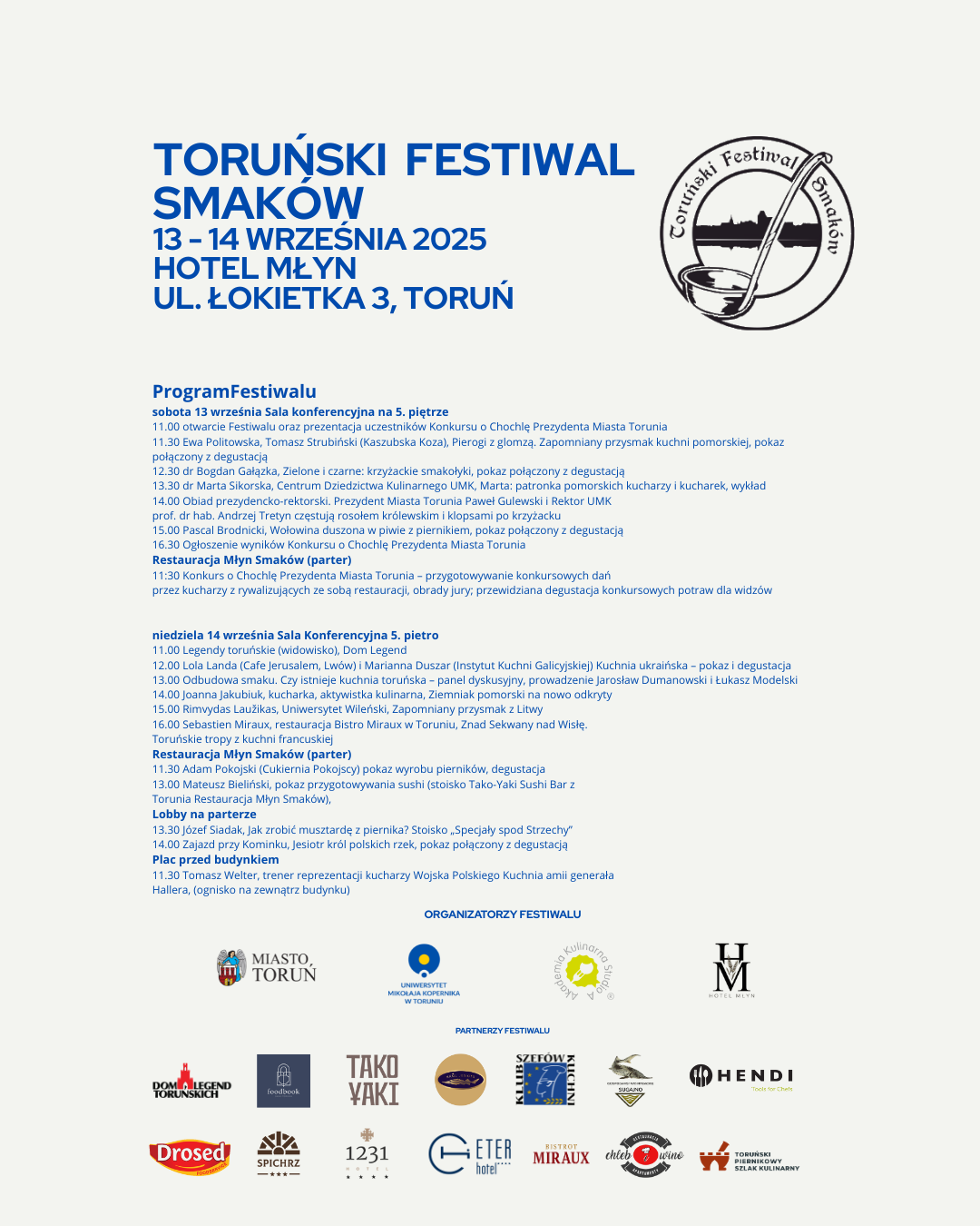 Toruński Festiwal Smaków 2025