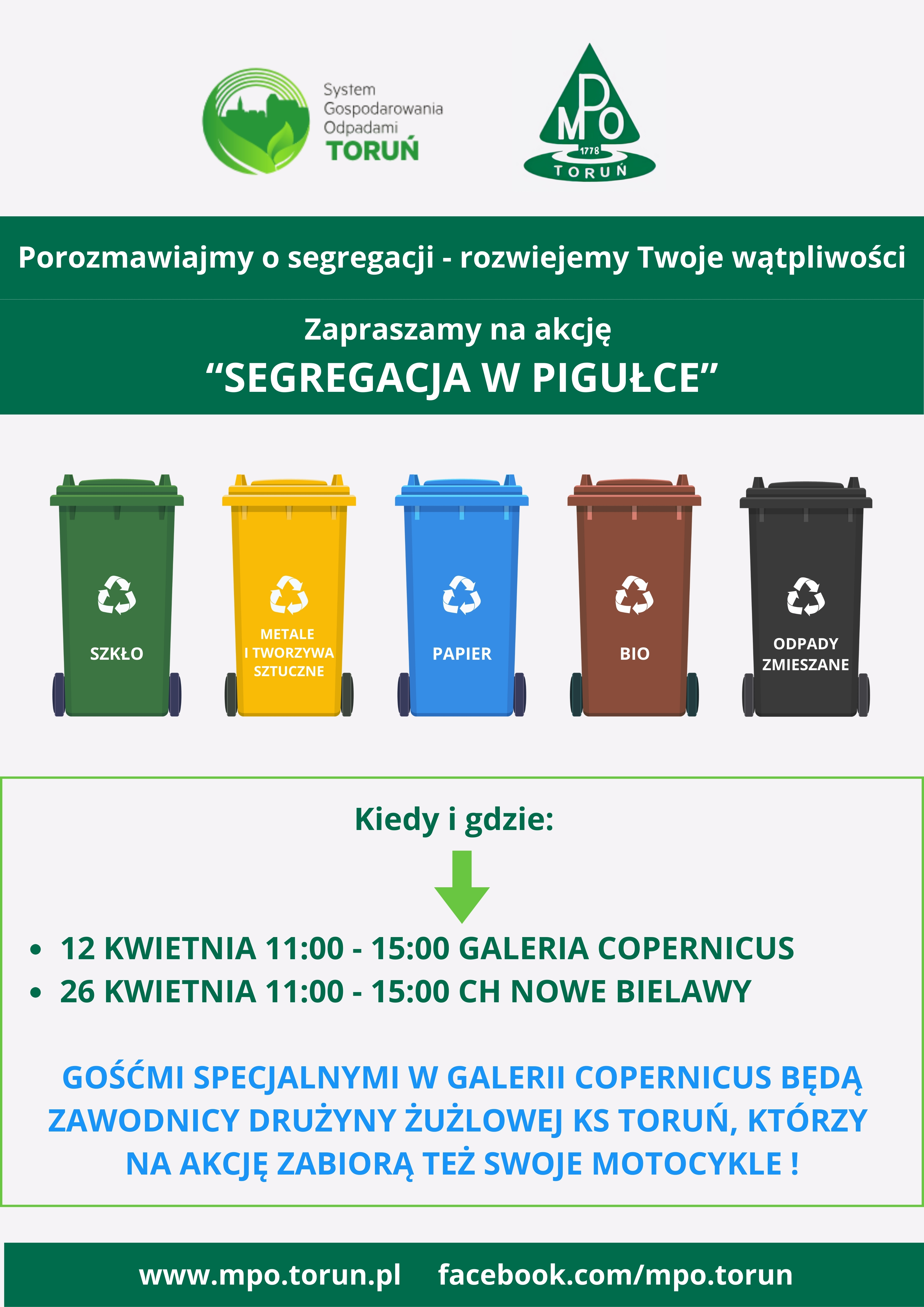  Akcja „Segregacja w pigułce” – czas start!