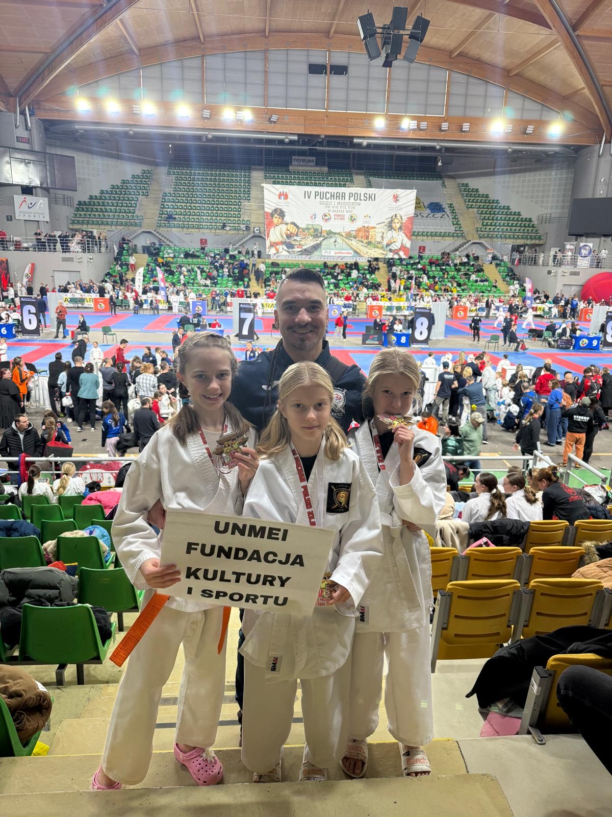 Zawodniczki Klubu Unmei Dojo