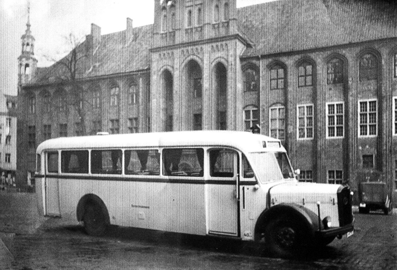 Autobus z czasów II wojny światowej