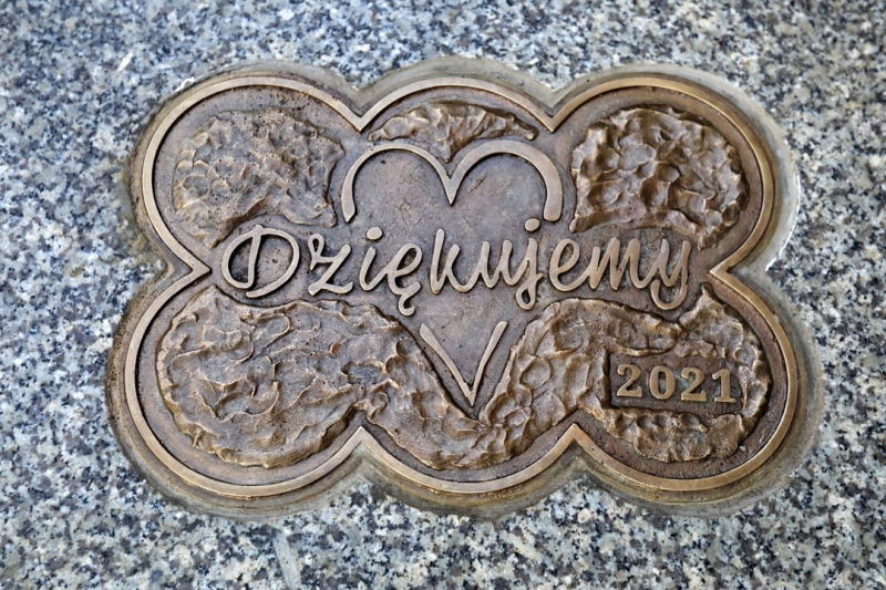 Katarzynka z napisem dziękujemy