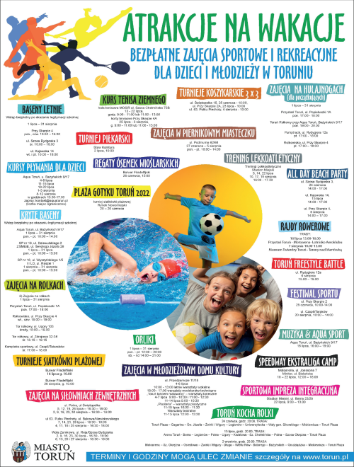 plakat LAto bez nudy w Toruniu 2022