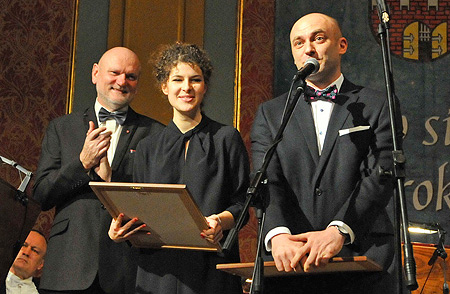 Agata Rożankowska i socjolog prof. Tomasz Szlendak