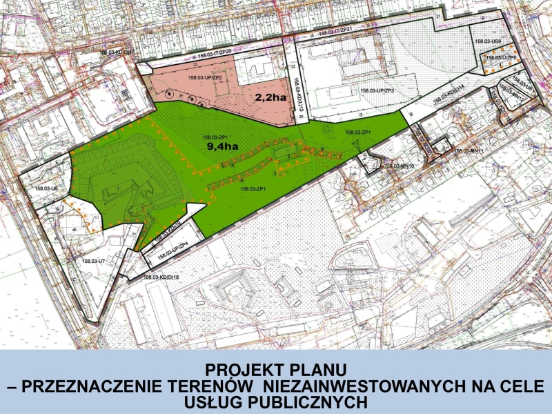 Mapa miejscowy plan zagospodarowania przestrzennego Wrzosy 2022