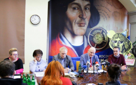 Konferencja prasowa dot. 550. urodzin Mikołaja Kopernika, 8.02.2023 r.