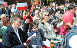 Zdjęcie z galerii Święto Flagi 2 maja 2016 w Toruniu