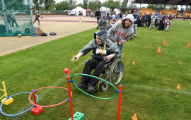 Zdjęcie z galerii V Toruńska Olimpiada Osób Niepełnosprawnych