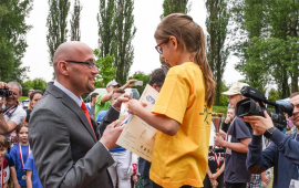 Zdjęcie z galerii X Toruński Bieg im. Jana Pawła II