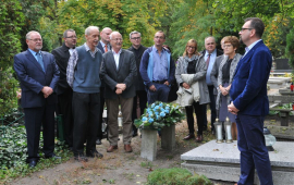 Zdjęcie z galerii Przy grobach rodziny burmistrza Körnera