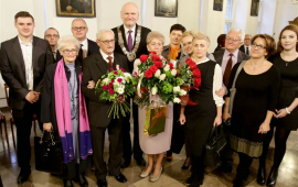 Zdjęcie z galerii Jubileusze małżeńskie 25 XI 2016 r. 