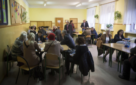 Zdjęcie z galerii Spotkanie z mieszkańcami osiedla Jakubskie-Mokre