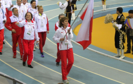 Zdjęcie z galerii 61 medali Polaków podczas VII Halowych Mistrzostw Świata w LA Masters