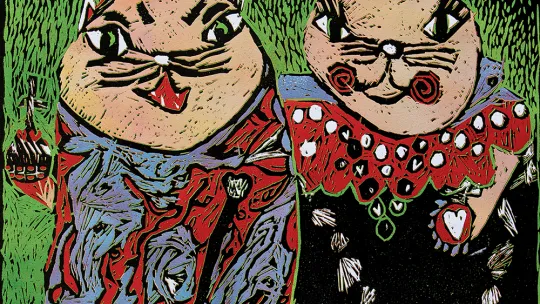 Nagrodzona praca Neli Tomasovej, lat 6, Słowacja