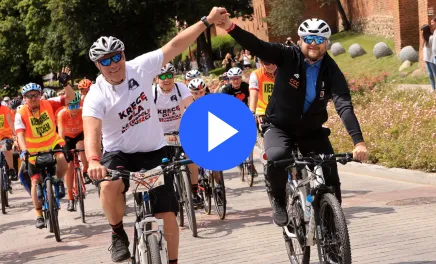 Rowerowy rajd pofrekwencyjny