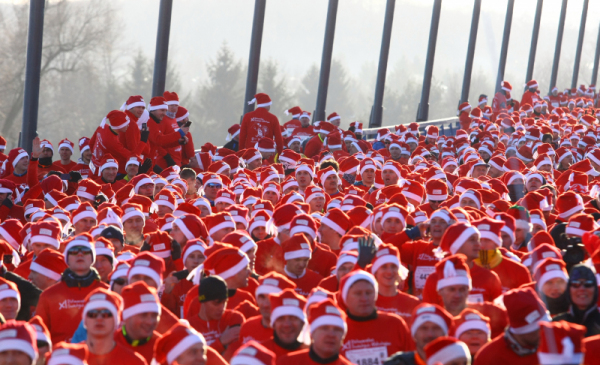 Bieg Św. Mikołajów w Toruniu odbędzie się 4 grudnia.