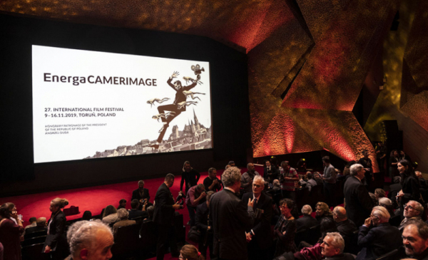 Na zdjęciu: gala Festiwalu Camerimage 2019 na toruńskich Jordankach