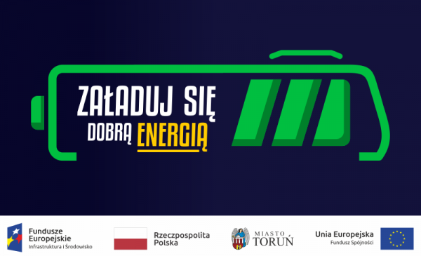 Otwarcie linii tramwajowej z dobrą energią - plakat