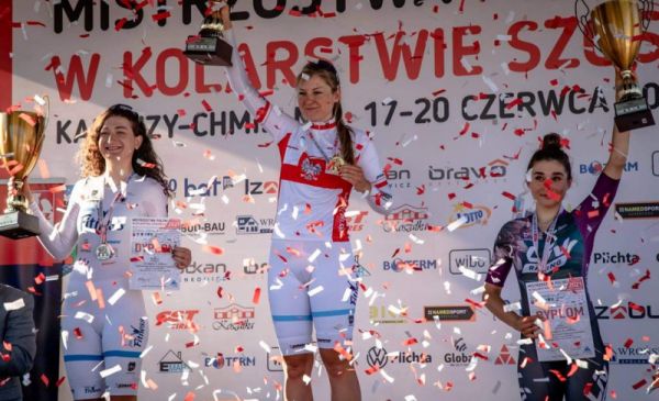 Karolina Karasiewicz na najwyższym podium