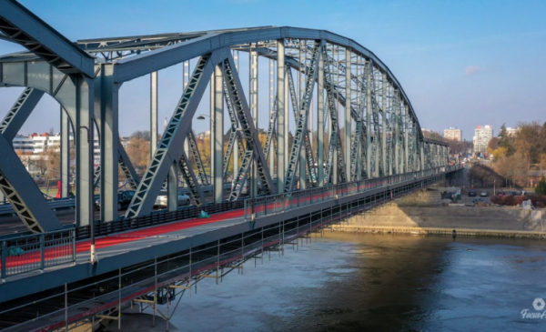 Na zdjęciu: Most drogowy im. Józefa Piłsudskiego