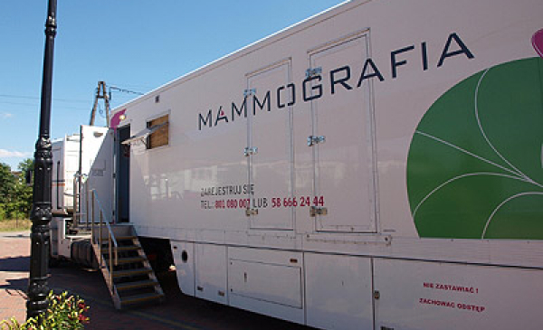 Bezpłatna mammografia - zapisy