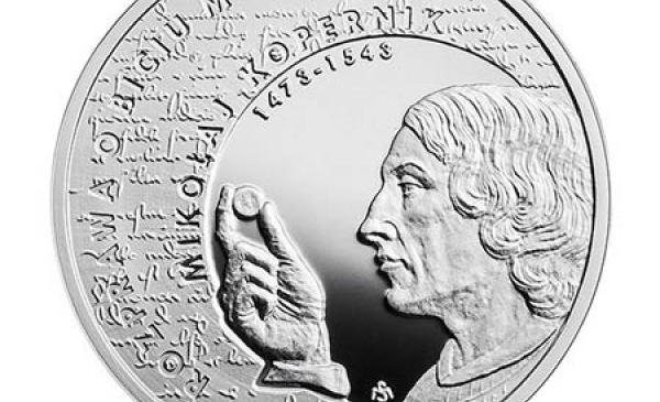Mikołaj Kopernik na monecie