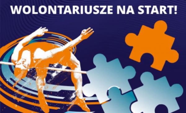 Plakat Halowych Mistrzostw Europy - nabór wolontariuszy