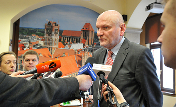 Michał Zaleski, prezydent Torunia