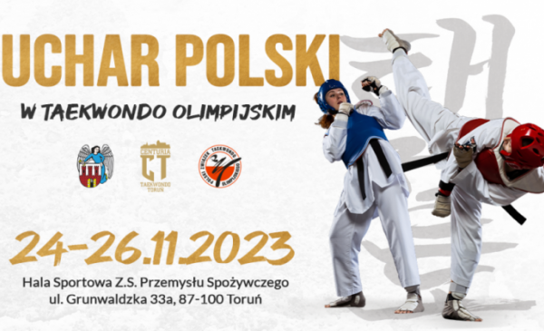 Plakat: Puchar Polski w Taekwondo Olimpijskim