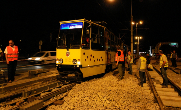 Zmiany w kuroswaniu nocnych tramwajów