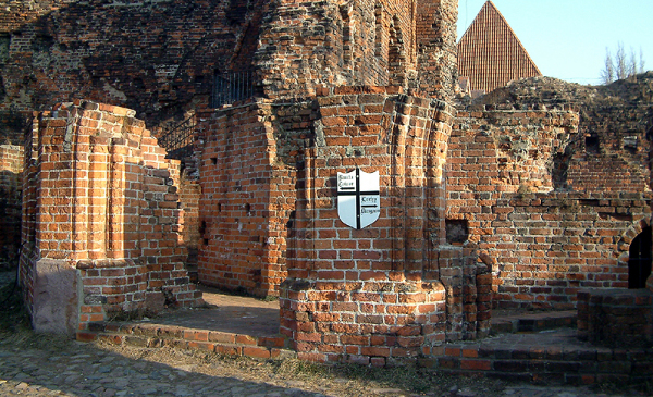zdjęcie ruin Zamku Krzyżackiego, fot. Małgorzata Litwin