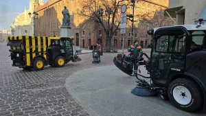 Trwa pozimowe sprzątanie miasta