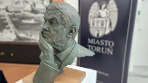 Odsłonięcie popiersia Zbigniewa Herberta