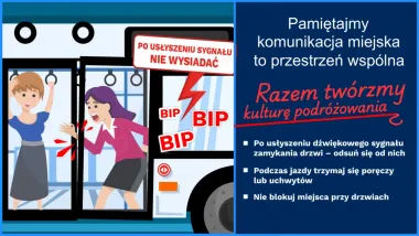 Kampania bezpieczeństwo w komunikacji miejskiej