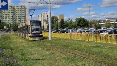 Tramwajem po zielonych torowiskach
