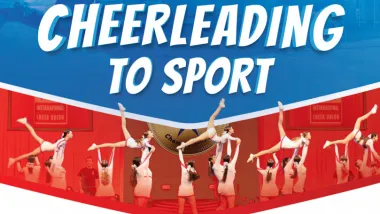 Cheerleading to sport