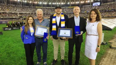 Zasłużeni żużlowcy z Thorunium! 