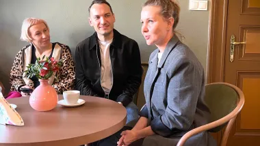 Komitet Rewitalizacji z wizytą w ZAZ-owej kawiarni