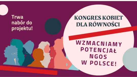 Zapisy do projektu Kongresu Kobiet 