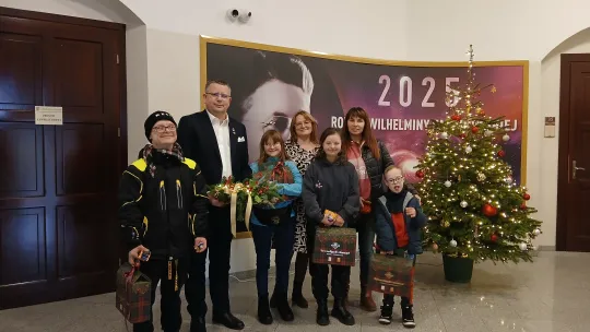 Goście z „Dorotkowa” z wizytą w Urzędzie Miasta