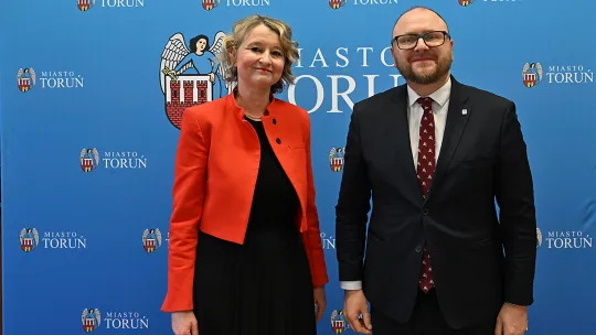 Spotkanie Prezydenta Miasta Torunia z Ambasadorem Republiki Słowackiej