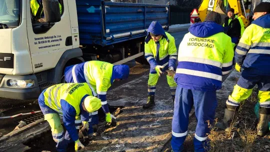 Awaria wodociągu przy ul. Żwirki i Wigury