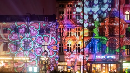 Walentynki 2026 w Toruń - miłość rozświetliła miasto